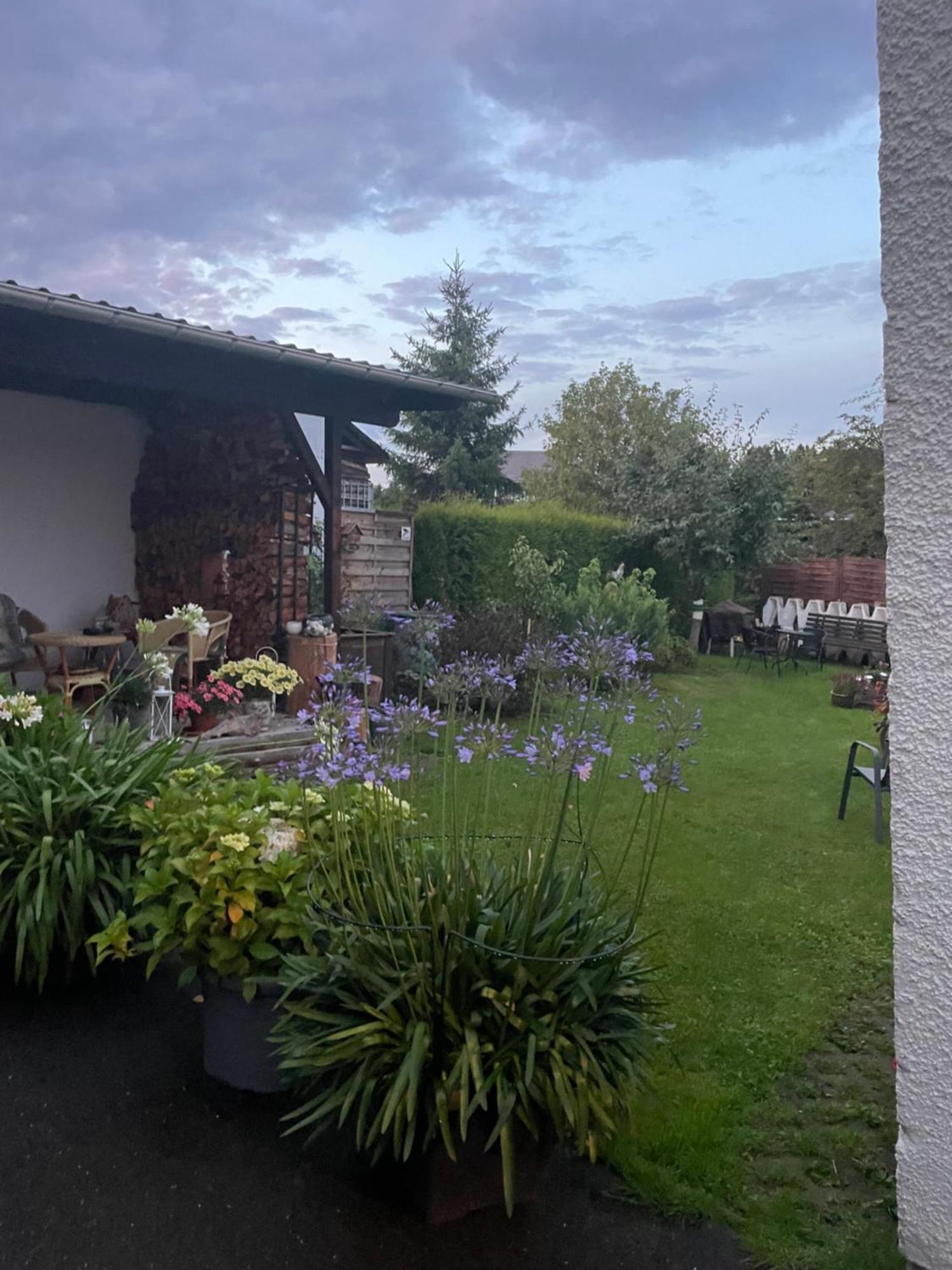 Ferienwohnung Greifenbach, Gartennutzung, Haustiere Willkommen 게예 외부 사진